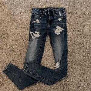 American Eagle blue jeans in size 000!👖🤍